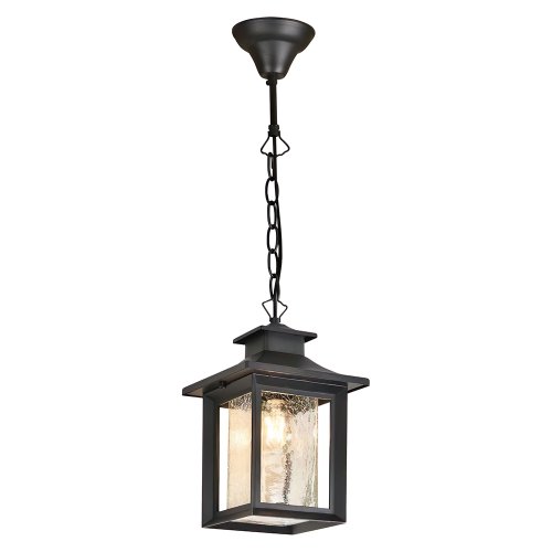 Светильник садово-парковый на цепочке Feron "Брюссель" PL555 220В Е27 60Вт Черный IP44 картинка 